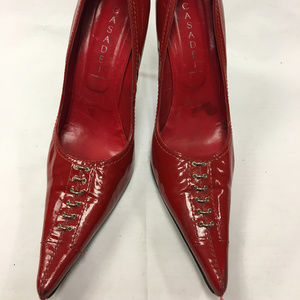 Red Casadei Heels